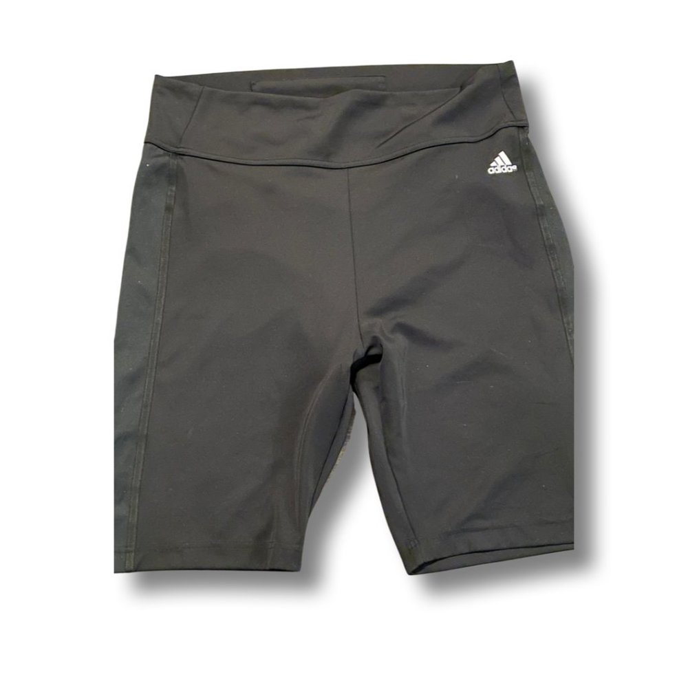 Adidas Black Spandex Biker Shorts